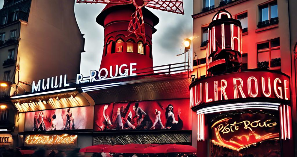 Katastrophales Unglück: Mühlrad des Pariser Wahrzeichens Moulin Rouge abgestürzt