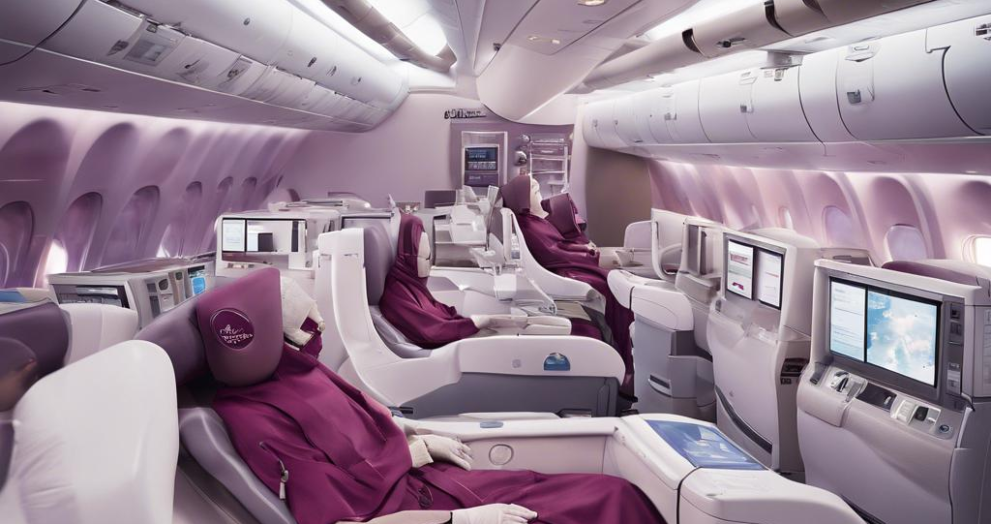 Schwierige Turbulenzen: Passagiere von Qatar Airways im Krankenhaus
