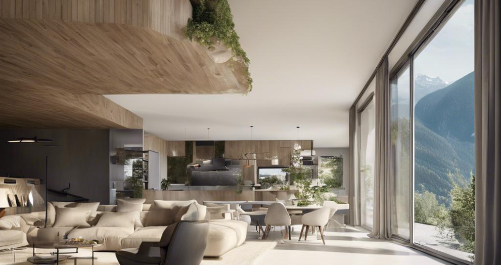 Einzigartige Höhlenarchitektur im Tessin: Exklusives Alpen-Appartement